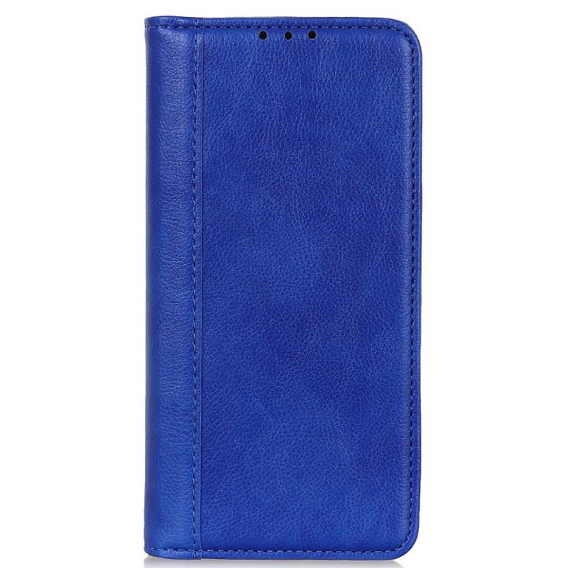 Flip Cover Xiaomi Redmi Note 13 Pro 4G / Poco M6 Pro 4G Cuir Fendu