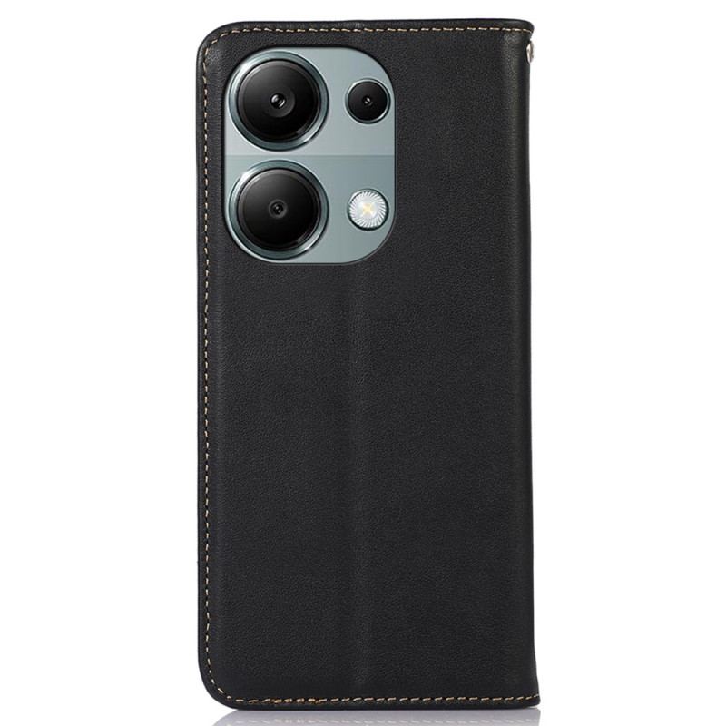 Flip Cover Xiaomi Redmi Note 13 Pro 4G / Poco M6 Pro 4G Cuir KHAZNEH