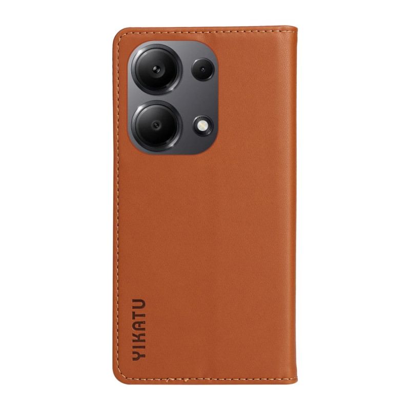 Flip Cover Xiaomi Redmi Note 13 Pro 4G / Poco M6 Pro 4G Magnétique YIKATU