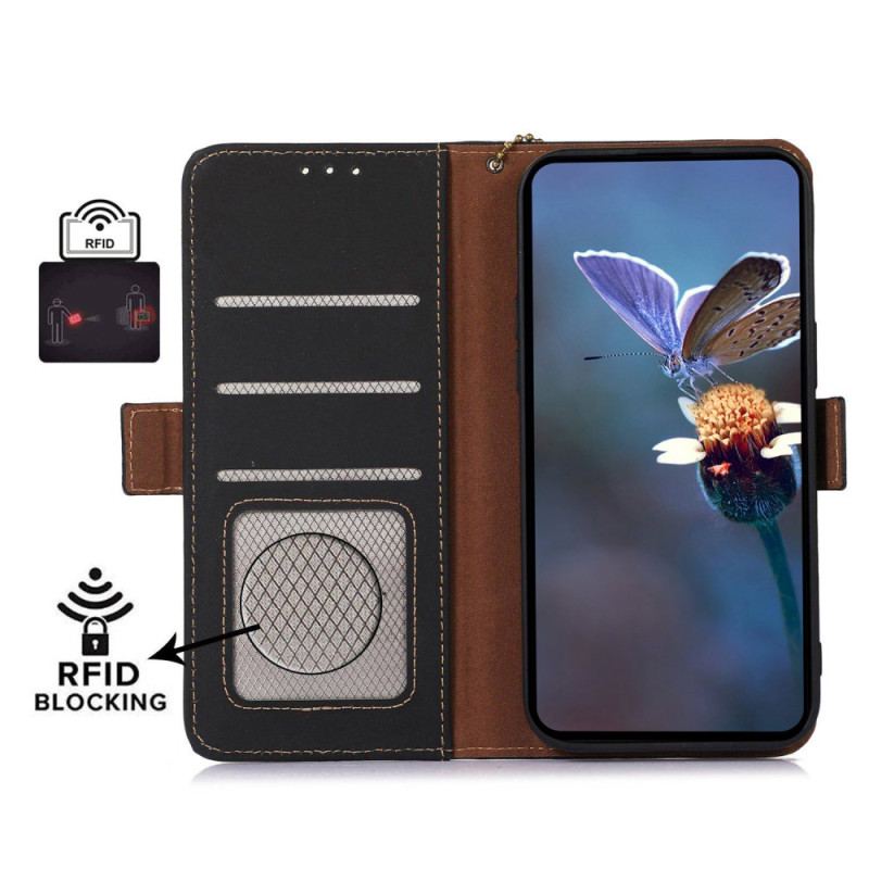 Housse Xiaomi Redmi Note 13 Pro 4G / Poco M6 Pro 4G Cuir Blocage RFIF