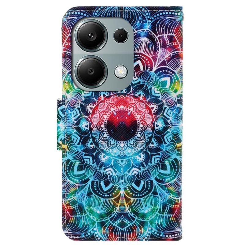 Housse Xiaomi Redmi Note 13 Pro 4G / Poco M6 Pro 4G Mandala à Lanière