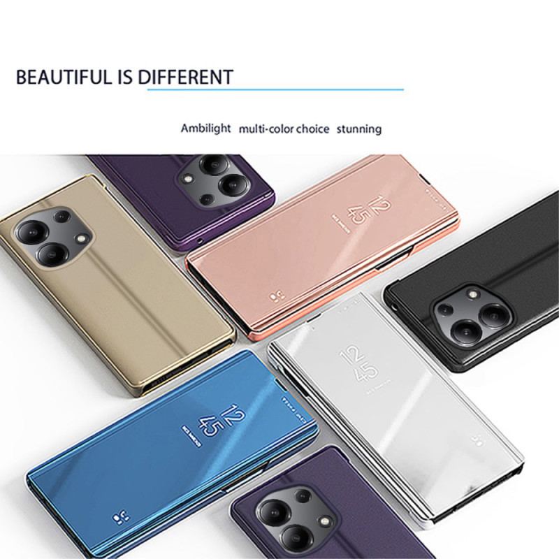 View Cover Xiaomi Redmi Note 13 Pro 4G / Poco M6 Pro 4G Effet Miroir