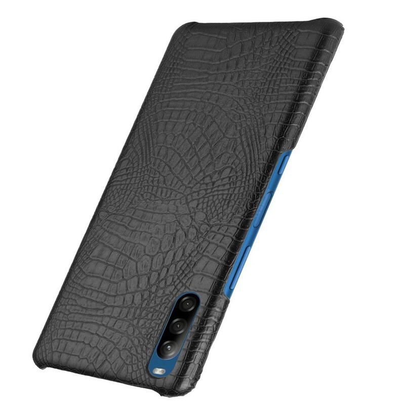 Coque Sony Xperia L4 Effet Peau de Crocodile