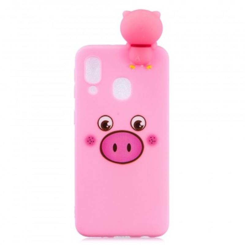 Coque Samsung Galaxy A40 Apollon le Cochon 3D