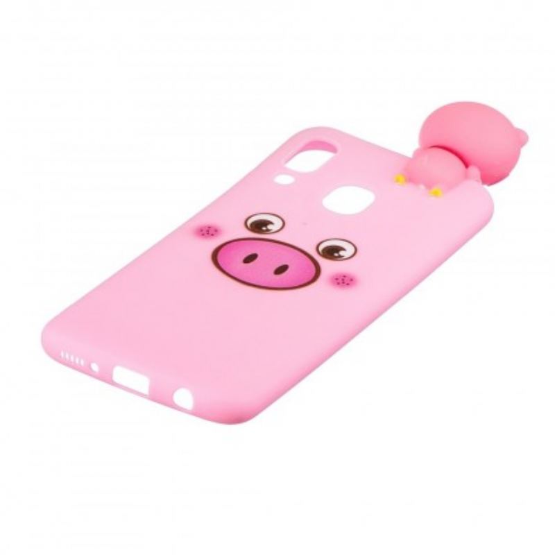 Coque Samsung Galaxy A40 Apollon le Cochon 3D