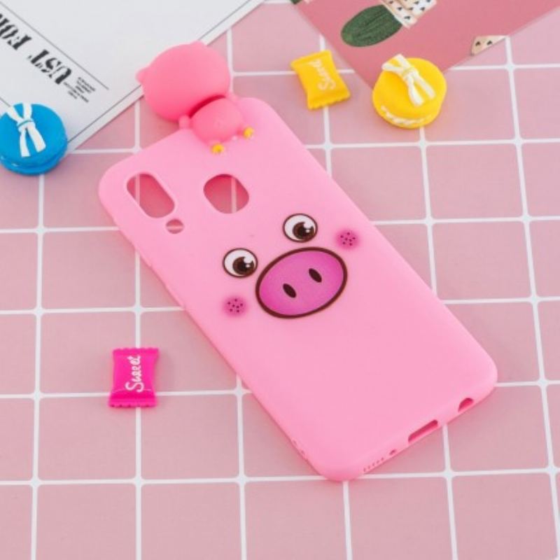 Coque Samsung Galaxy A40 Apollon le Cochon 3D