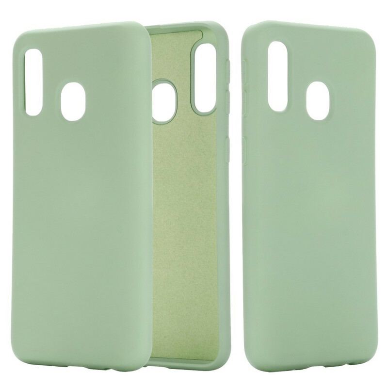 Coque Samsung Galaxy A40 Conception Silicone Liquide