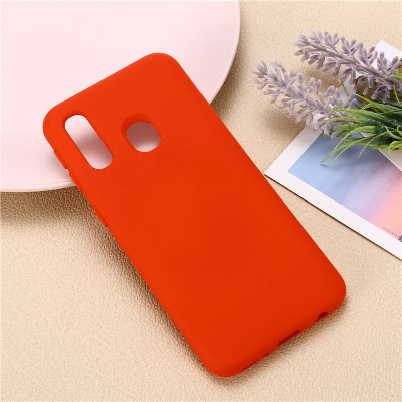 Coque Samsung Galaxy A40 Conception Silicone Liquide