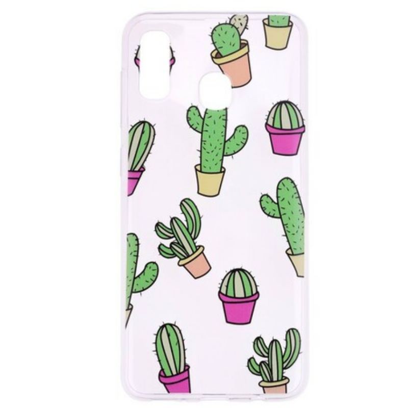 Coque Samsung Galaxy A40 Minis Cactus