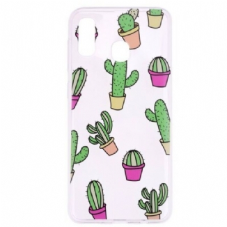 Coque Samsung Galaxy A40 Minis Cactus