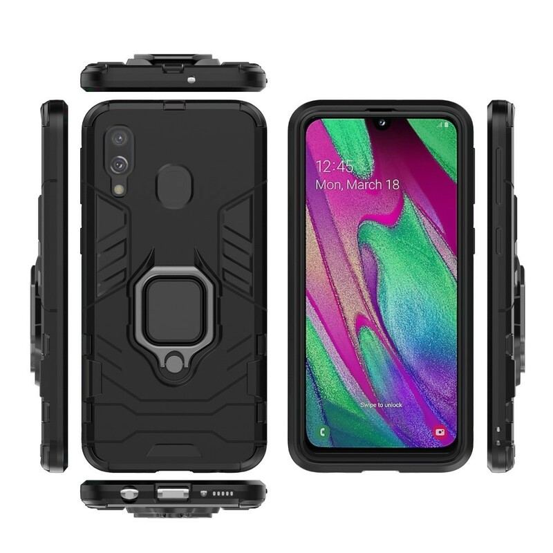 Coque Samsung Galaxy A40 Ring Résistante