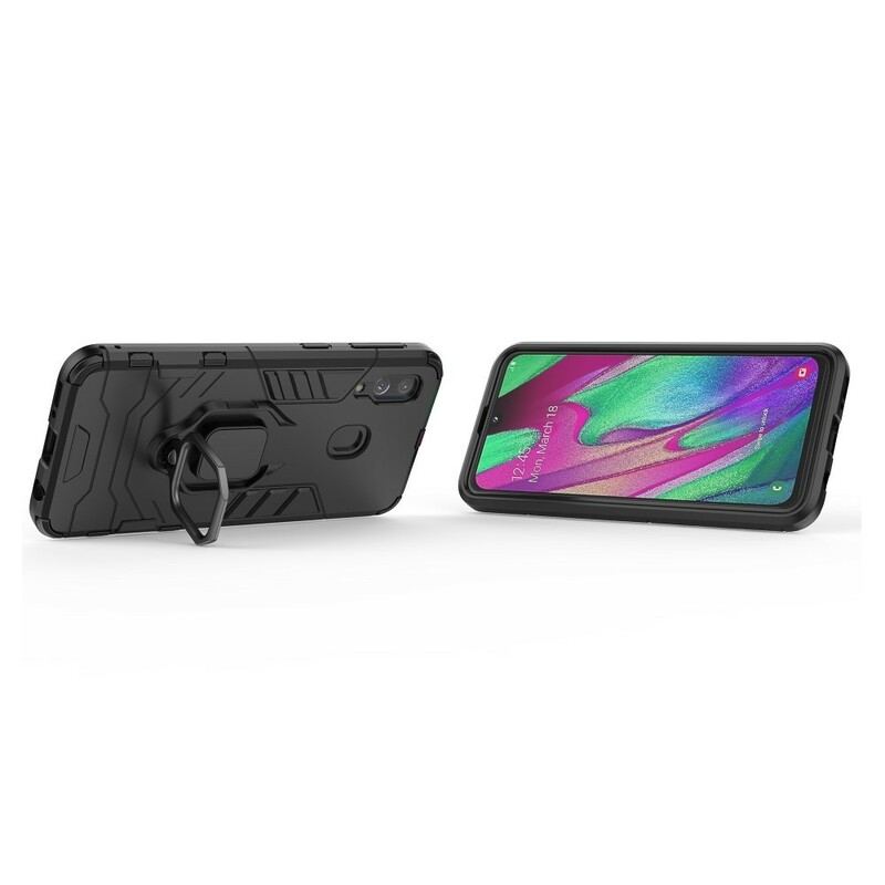 Coque Samsung Galaxy A40 Ring Résistante