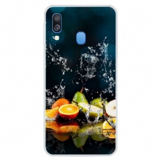 Coque Samsung Galaxy A40 Splash d'Agrumes