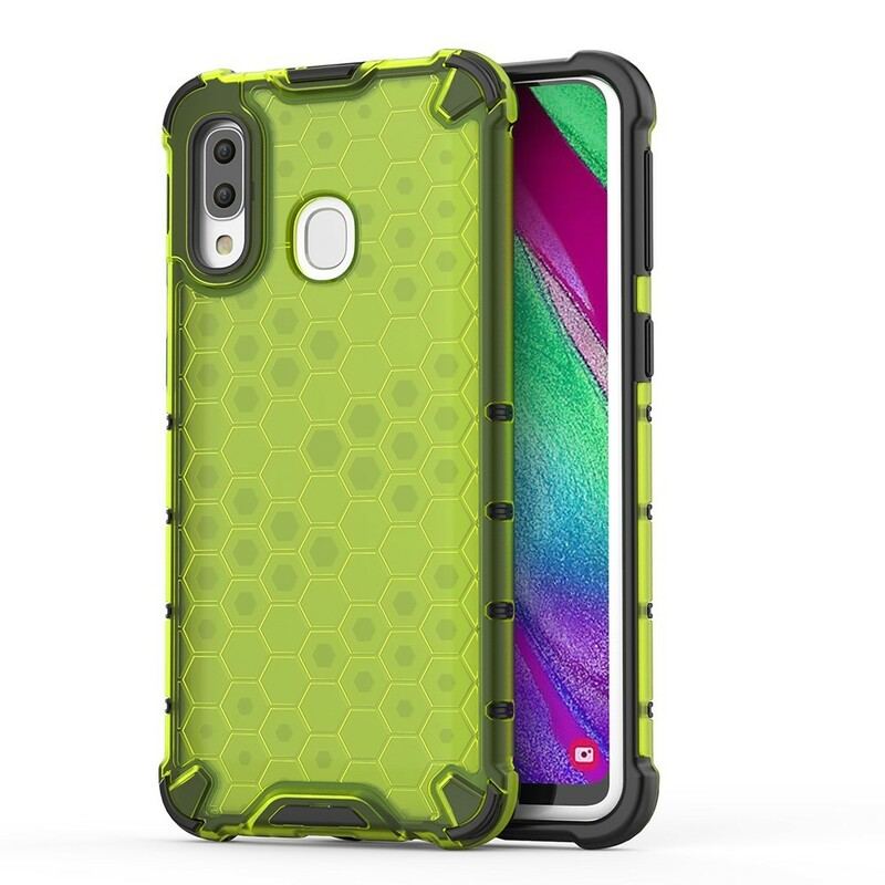 Coque Samsung Galaxy A40 Style Nid d'Abeille