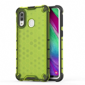 Coque Samsung Galaxy A40 Style Nid d'Abeille