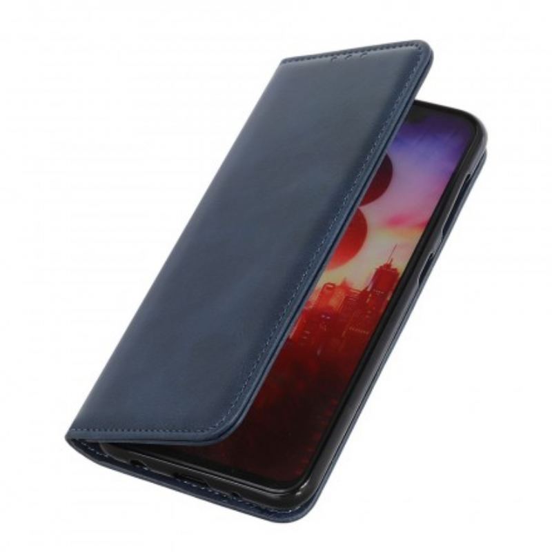 Flip Cover Samsung Galaxy A40 Cuir Fendu