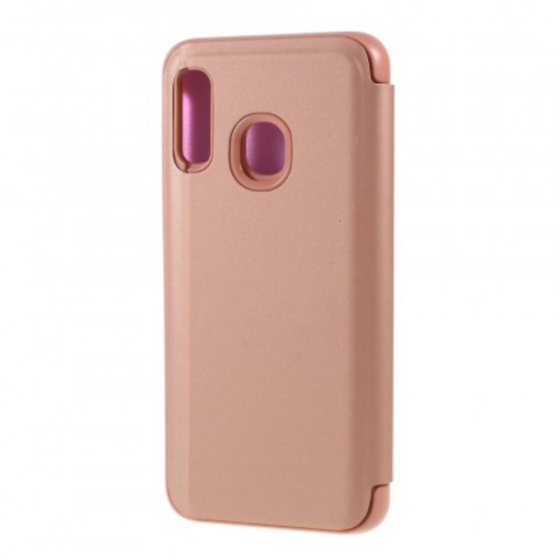 Flip Cover Samsung Galaxy A40 Miroir