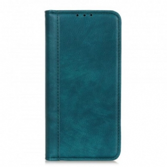 Flip Cover Samsung Galaxy A40 Version Cuir Fendu