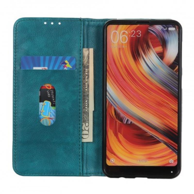 Flip Cover Samsung Galaxy A40 Version Cuir Fendu