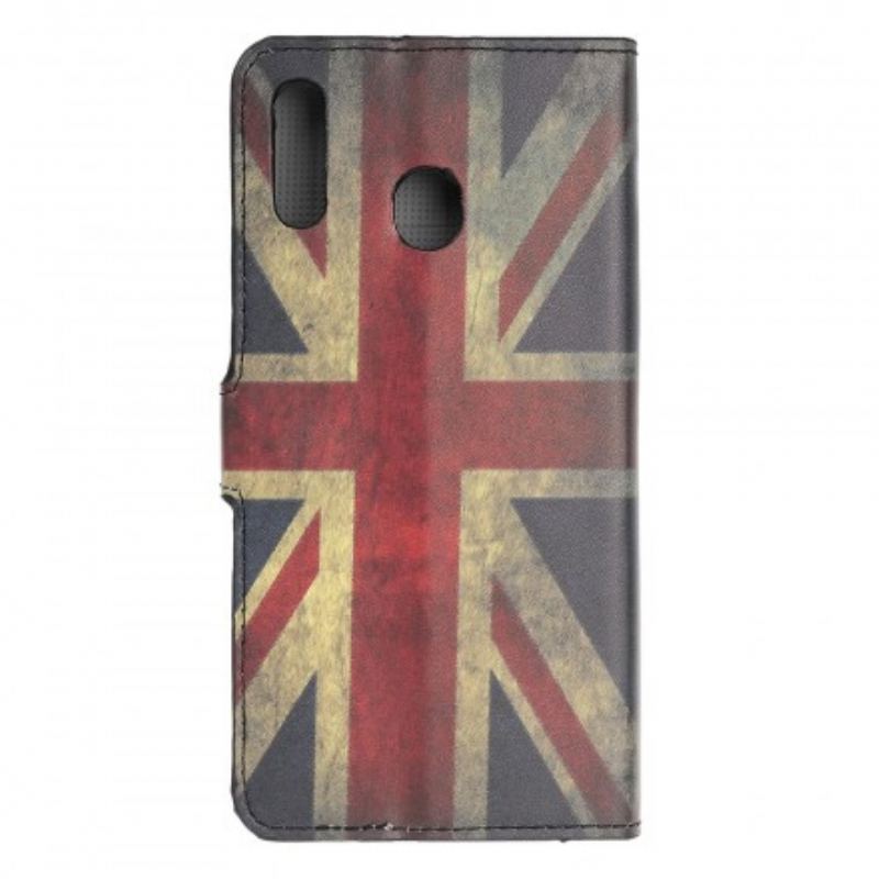 Housse Samsung Galaxy A40 Drapeau Angleterre