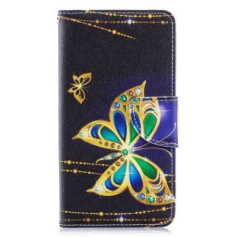 Housse Samsung Galaxy A40 Papillon Magique