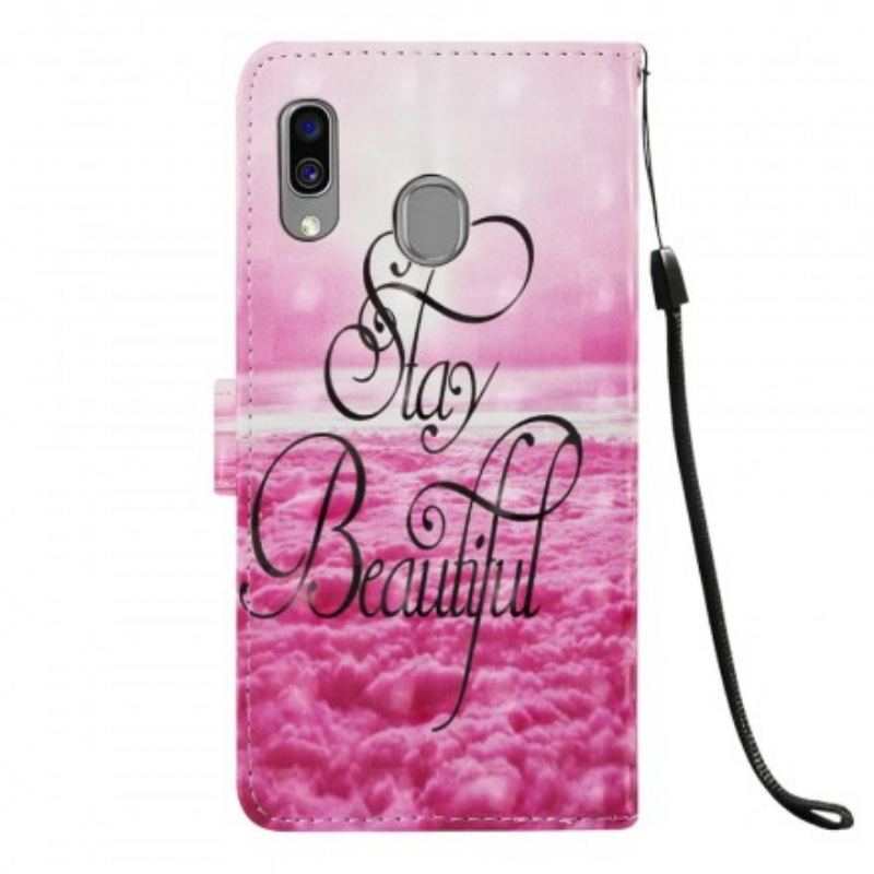 Housse Samsung Galaxy A40 Stay Beautiful