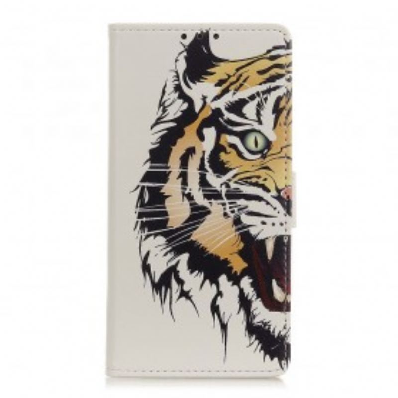 Housse Samsung Galaxy A40 Tigre Féroce