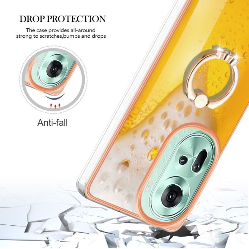 Coque Oppo Reno 11 5G Anneau-Support Bière