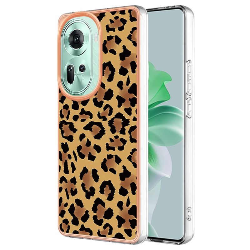 Coque Oppo Reno 11 5G Imprimé Léopard