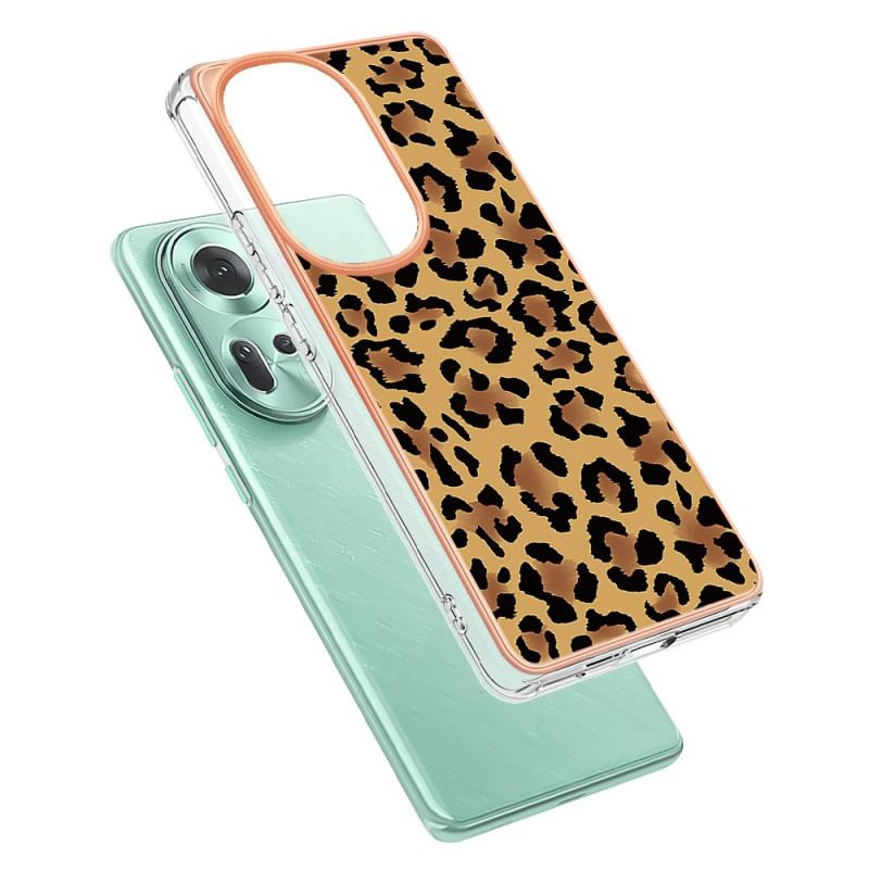 Coque Oppo Reno 11 5G Imprimé Léopard