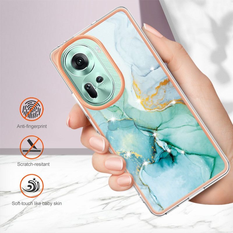 Coque Oppo Reno 11 5G Motif Marbre