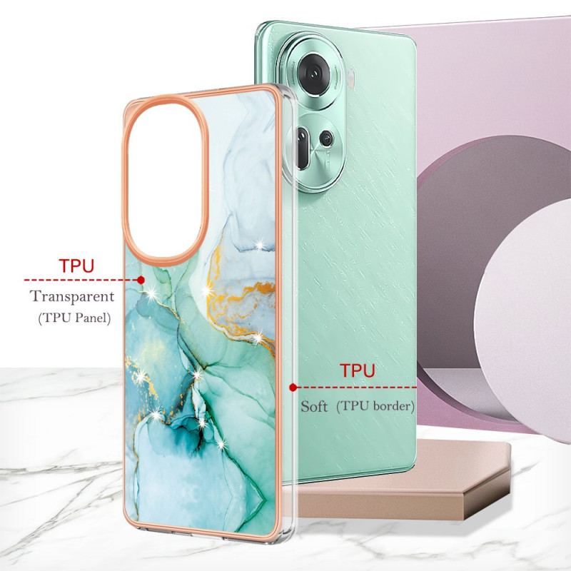 Coque Oppo Reno 11 5G Motif Marbre