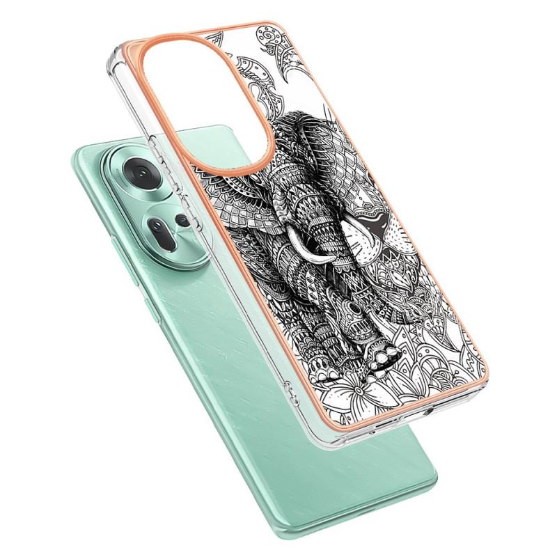 Coque Oppo Reno11 5G Éléphant Totem