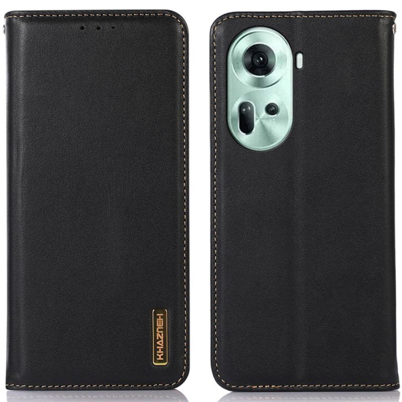 Flip Cover Oppo Reno 11 5G Cuir Nappa KHAZNEH