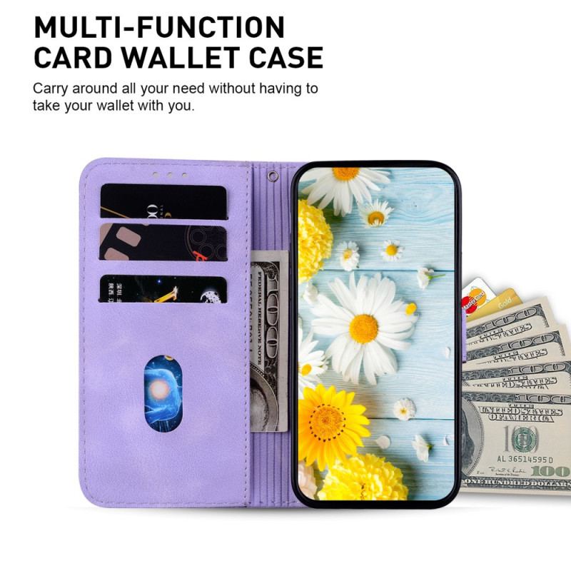 Housse Oppo Reno 11 5G Motif Floral à Lanière