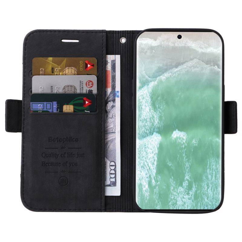 Housse Oppo Reno 11 5G Porte-Carte Frontal et Lanière BETOPNICE