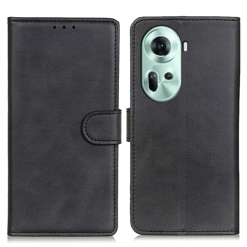 Housse Oppo Reno 11 5G Simili Cuir Mat