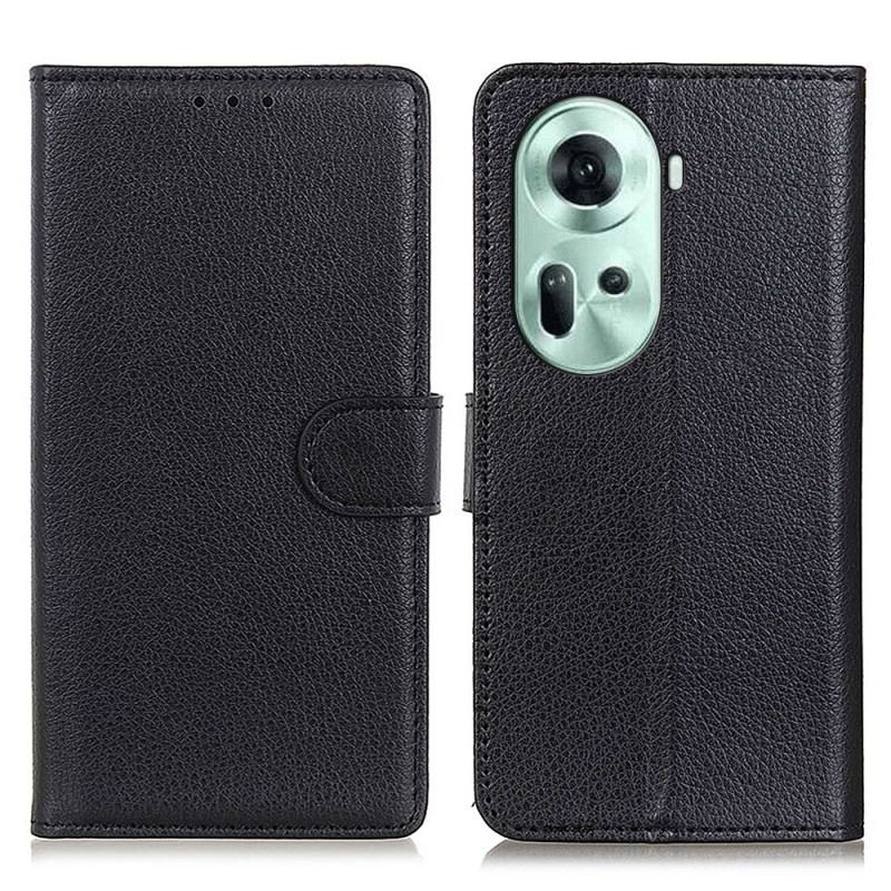 Housse Oppo Reno 11 5G Simili Cuir Traditionnel