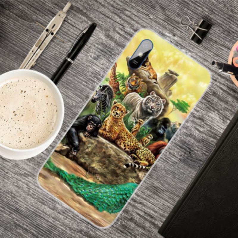 Coque Xiaomi Redmi 9A Animaux Safari