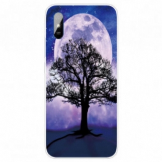 Coque Xiaomi Redmi 9A Arbre et Lune