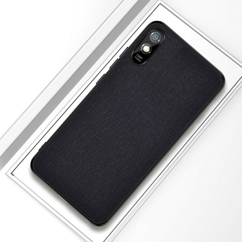 Coque Xiaomi Redmi 9A Conception Hybride Tissu