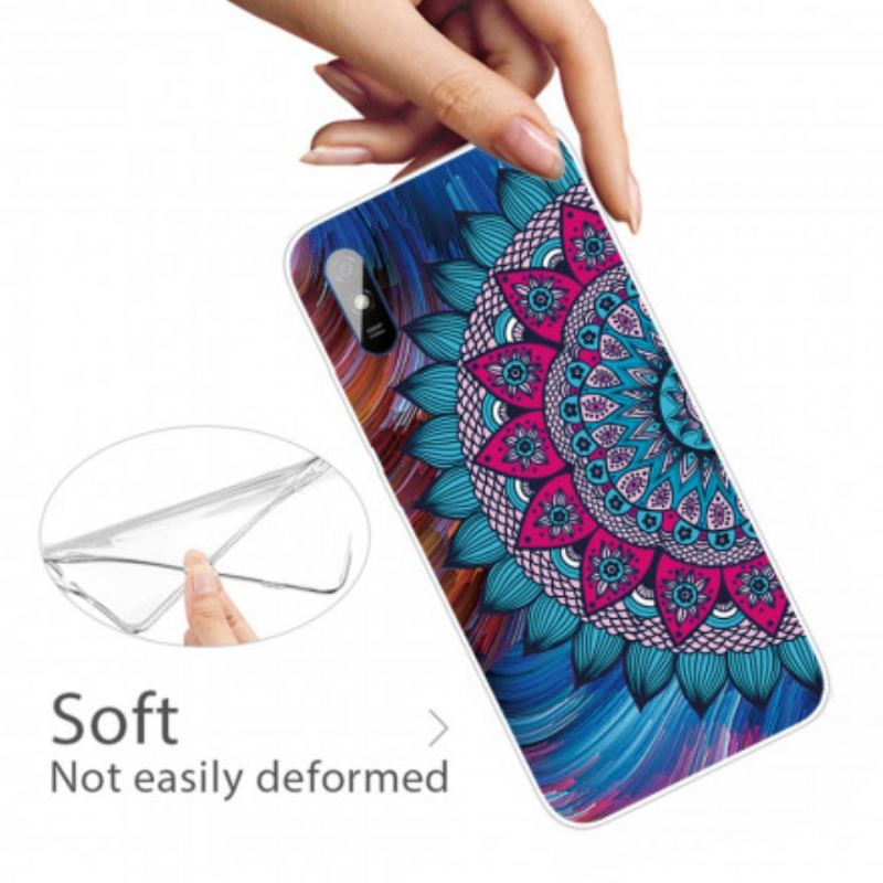 Coque Xiaomi Redmi 9A Mandala Coloré