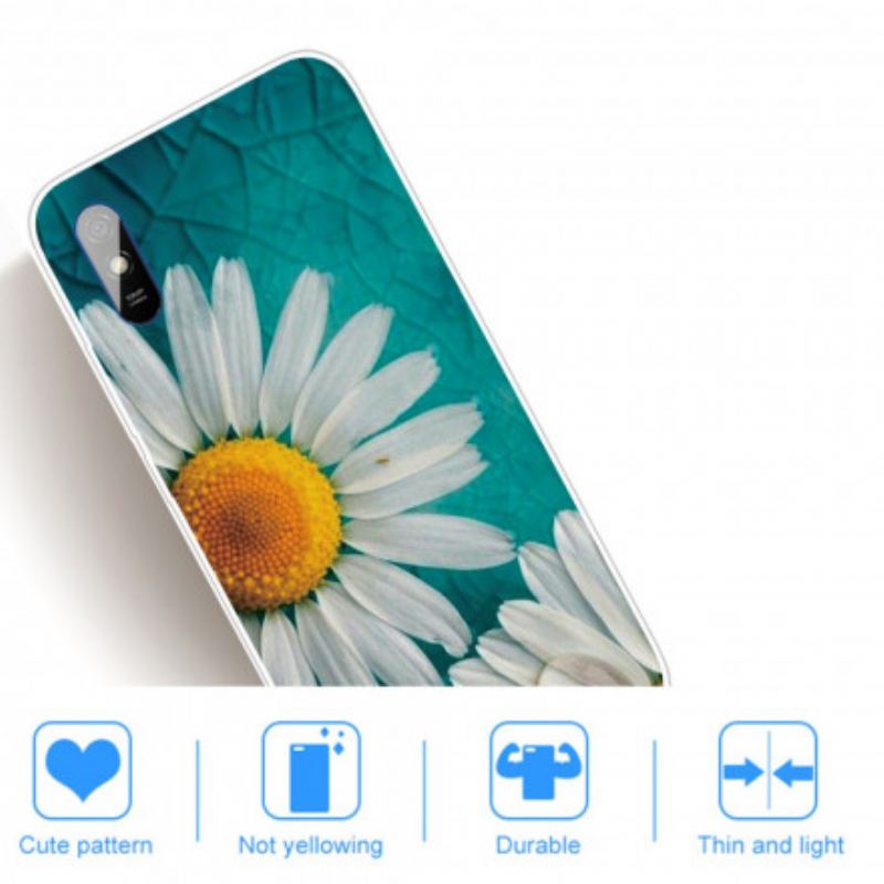 Coque Xiaomi Redmi 9A Marguerite