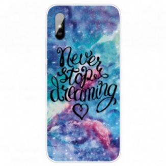 Coque Xiaomi Redmi 9A Never Stop Dreaming