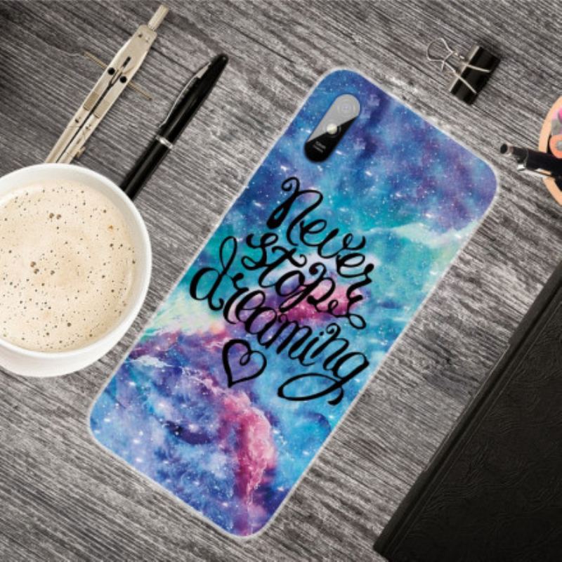 Coque Xiaomi Redmi 9A Never Stop Dreaming