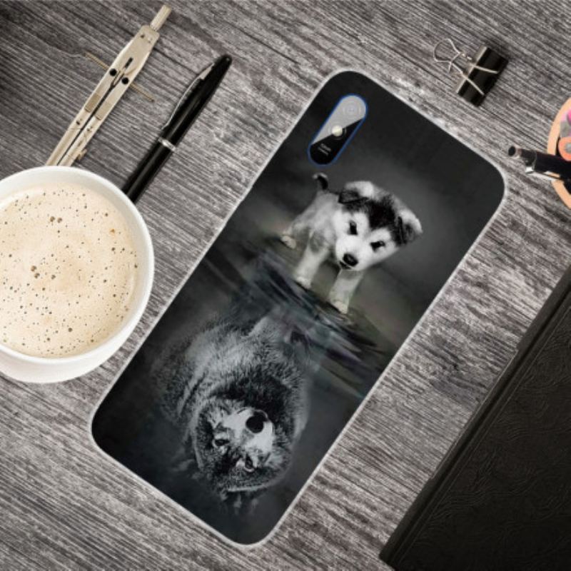 Coque Xiaomi Redmi 9A Rêve de Chiot