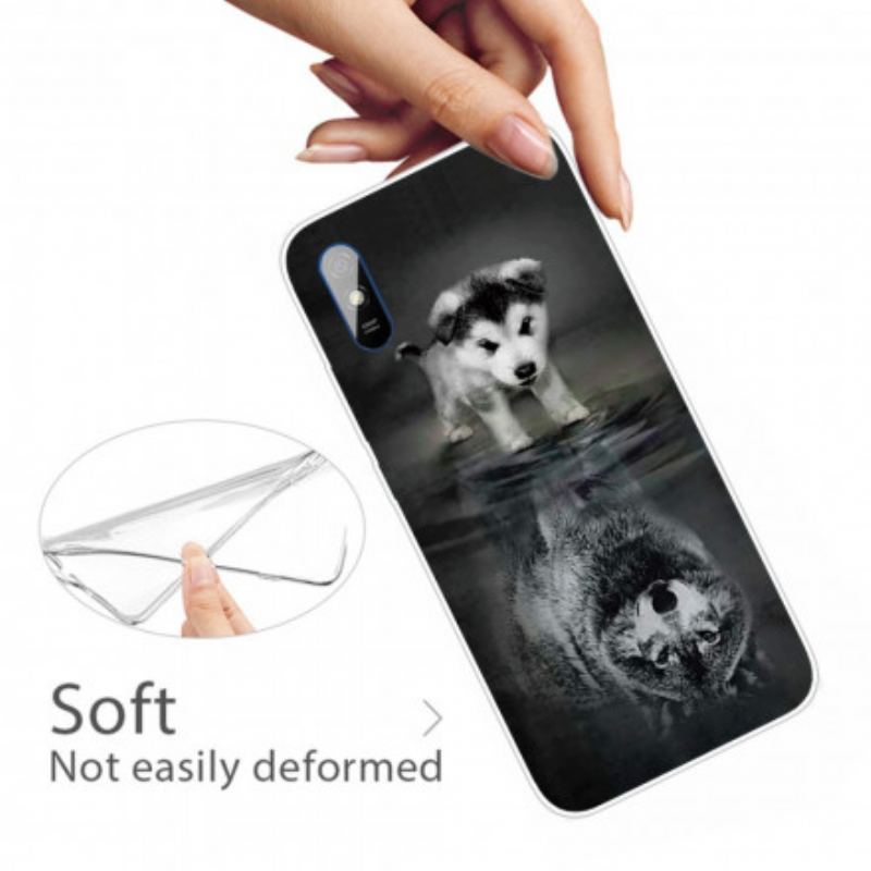 Coque Xiaomi Redmi 9A Rêve de Chiot