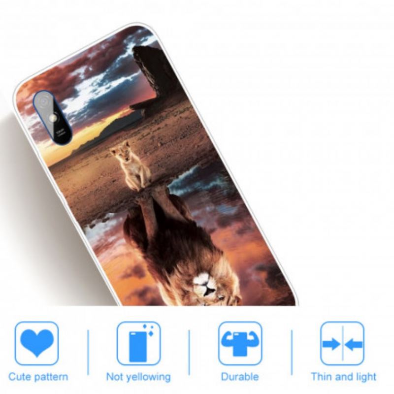 Coque Xiaomi Redmi 9A  Rêve de Lionceau