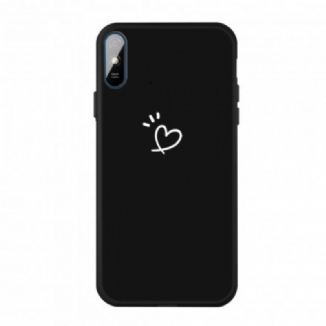 Coque Xiaomi Redmi 9A Silicone Coeur Battant