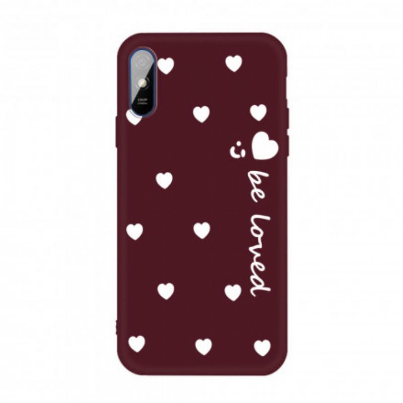 Coque Xiaomi Redmi 9A Silicone Coeur Be Loved